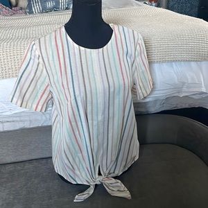 Madewell NWT striped shirt
